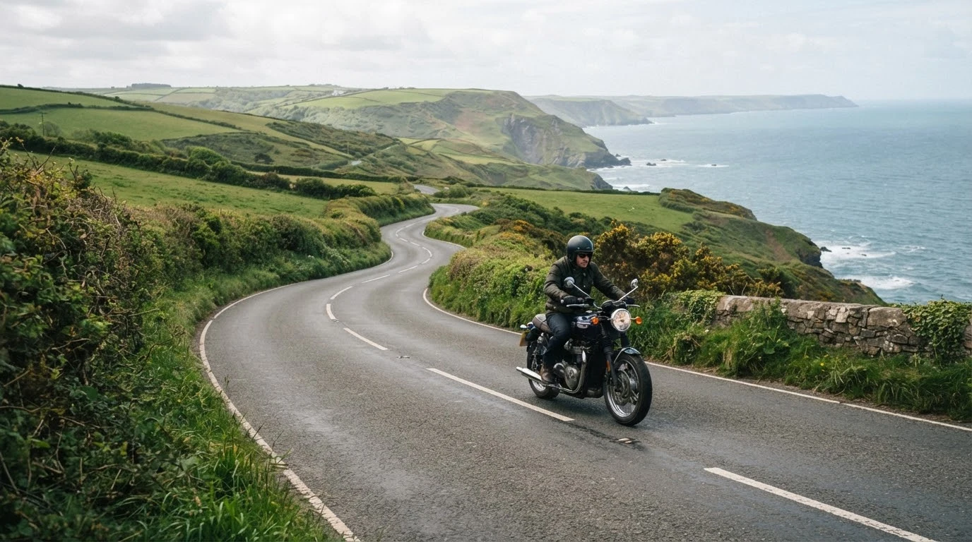 Atlantic Highway (A39) - Barnstaple a Padstow, Cornwall