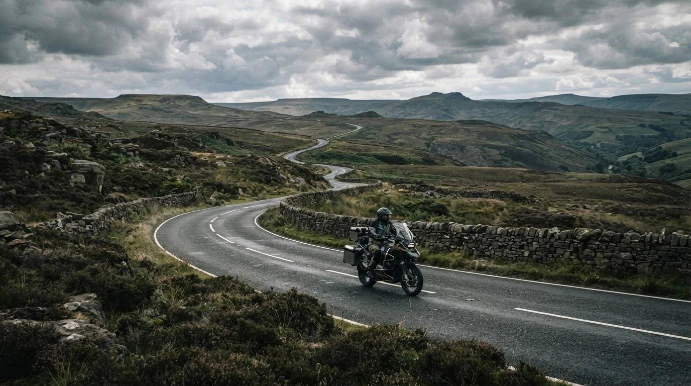 Cat and Fiddle Road (A537) - Buxton a Macclesfield, Peak District