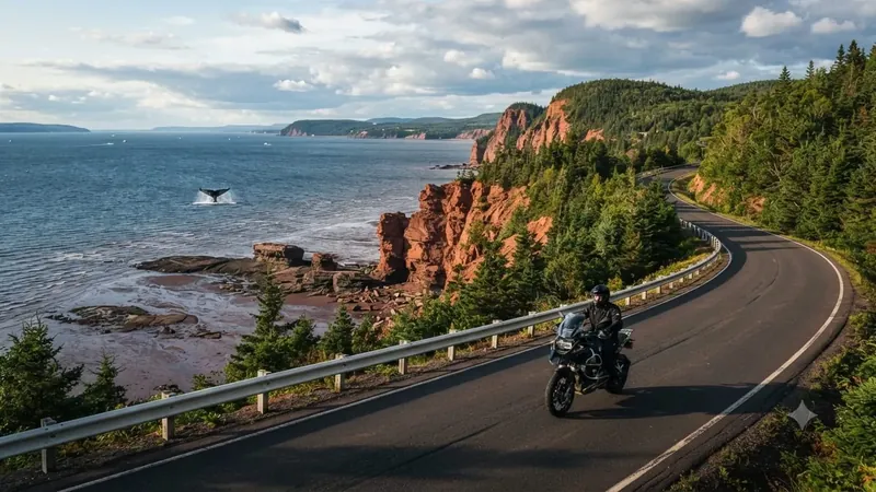 Fundy Coastal Route - New Brunswick, Canadá