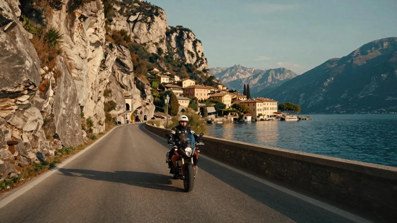 Lago di Garda Gardesana - Riva del Garda a Salò, Italia