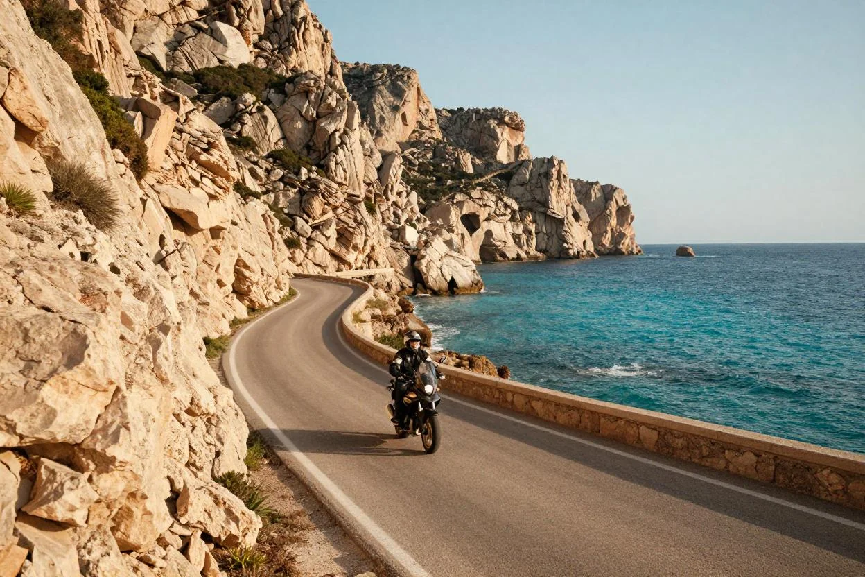 Sardegna SP26 Golfo di Orosei - Nuoro a Dorgali, Italia
