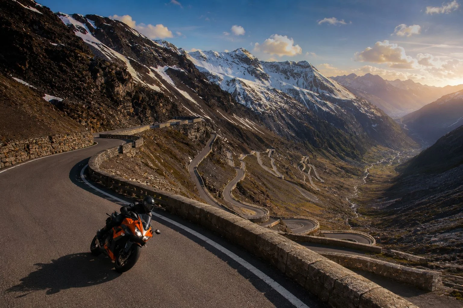 Passo dello Stelvio - Dolomiti, Italia